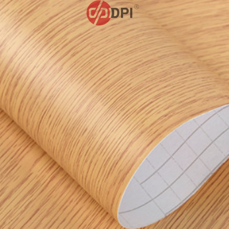 Light Oak Wood Grain Vinyl for Scandinavian-Style Home Decor