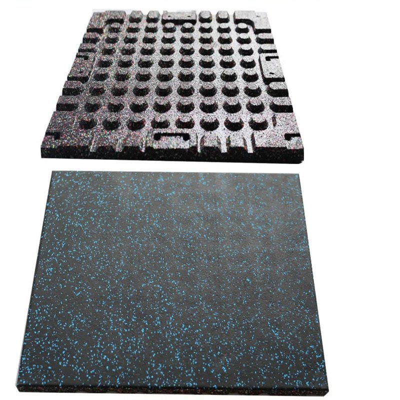 15-50mm Sport Floor Indoor Gym Interlocking Rubber Mat EPDM Rubber Flooring Tile