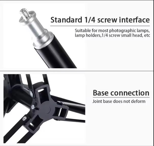 Штатив Hot 8806 с кольцевым светом для смартфона и камеры