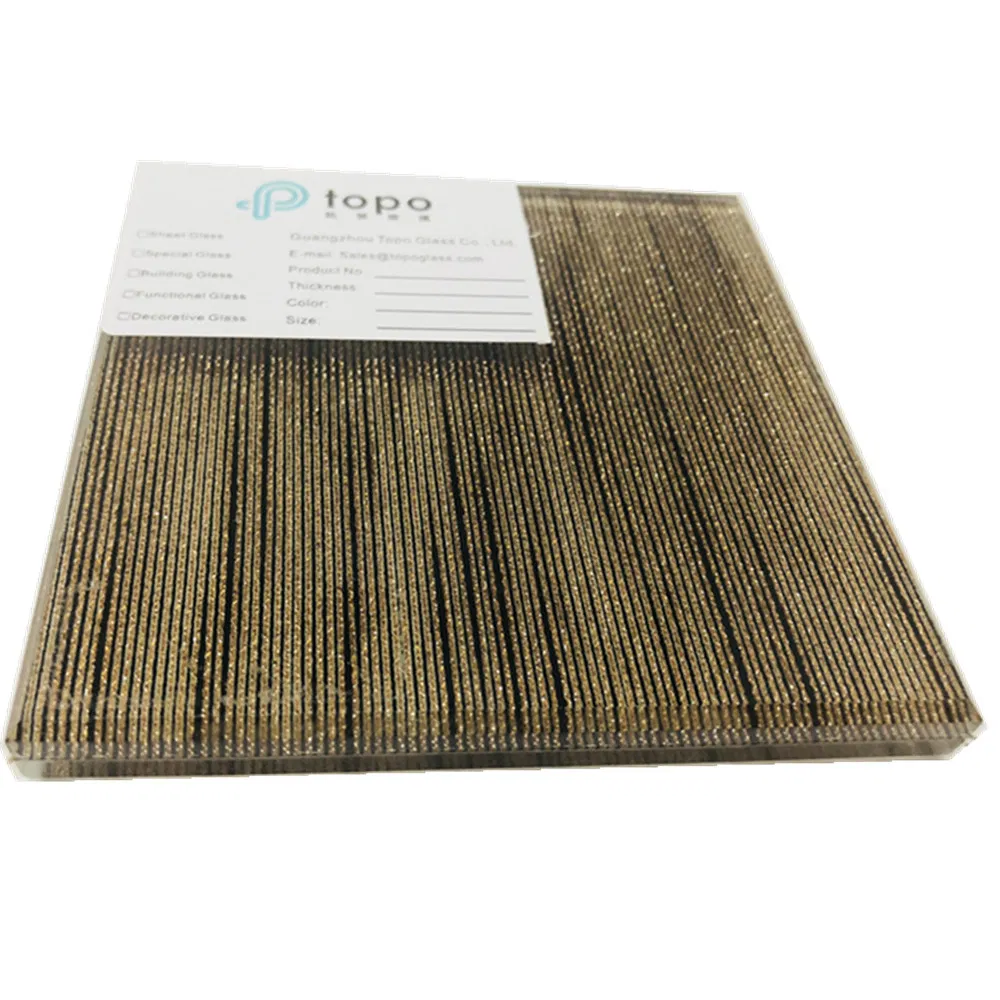 Laminated Mountains and Waters Painting Wire Fabric Glass (PLW-TP)
