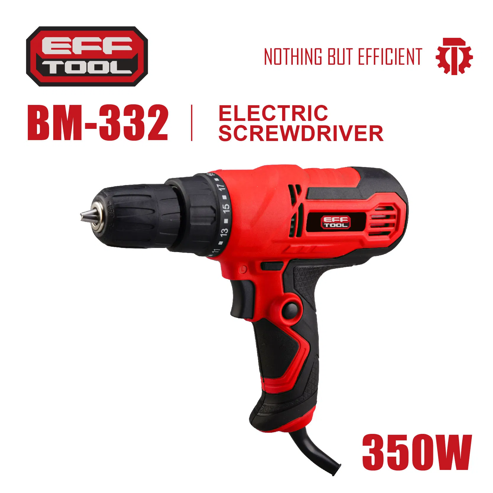 Efftool 350W Bm-332 Electric Screwdriver Power Tool
