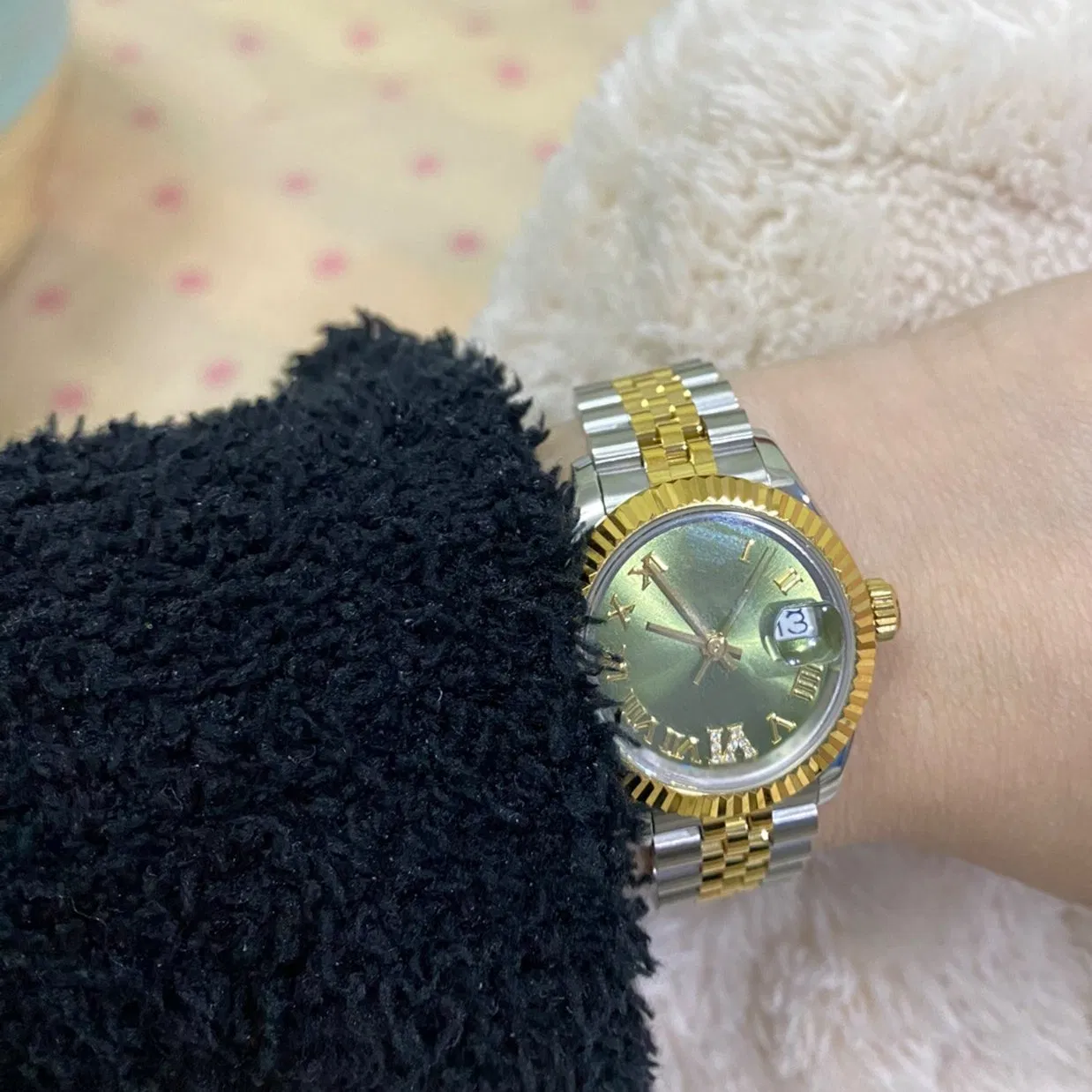 2026 Calendar Woman Mechanical Quartz Super Clone Moissanite Wholesale Watch Clock Wholesale Clone Automatic Watches