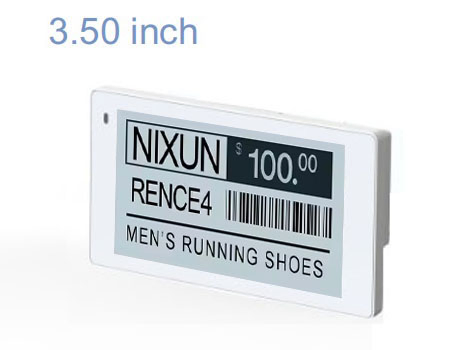 Customized Digital Price Tag ESL 3.5 Inch E-Ink Display Module with 6 Color Options Retail Store, Warehouse, Supermarket Electronic Real-Time Shelf Label