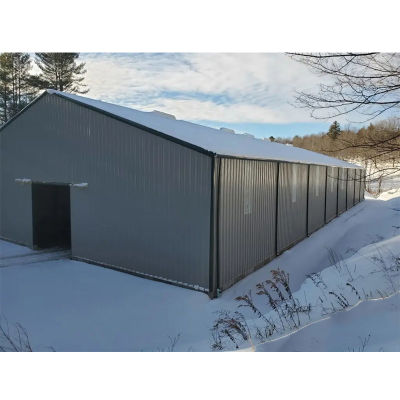 Turn-Key Customized Prefabricated Structural Steel Fabrication Peb Prefab Structure