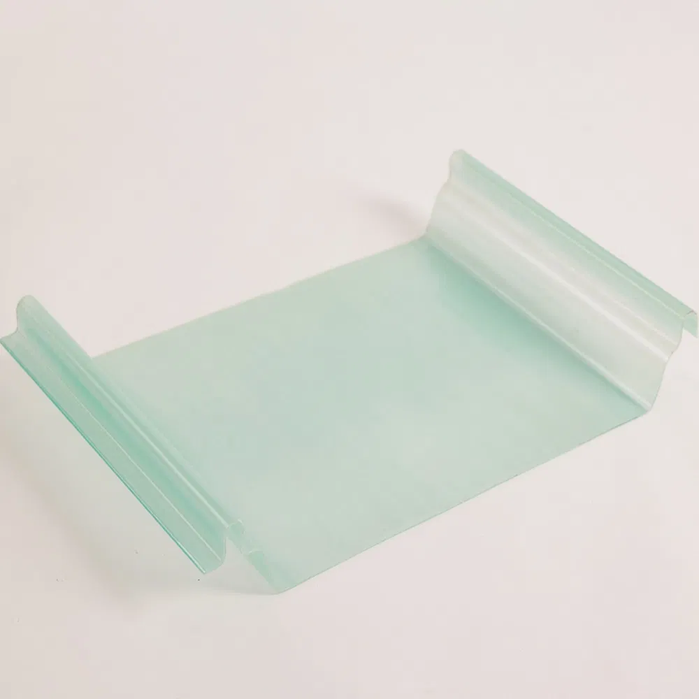 Corrugated Trapezoidal Translucent Fiberglass Sheeting Roof Panel