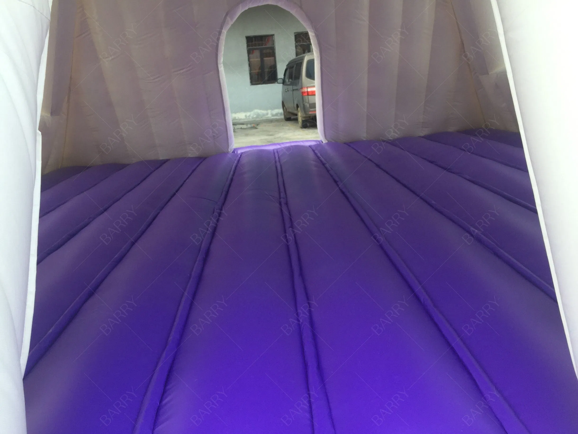 2025 Hot Sale Fox Without Wizard Bounce Jump Inflatable LED Light for Event Decoration