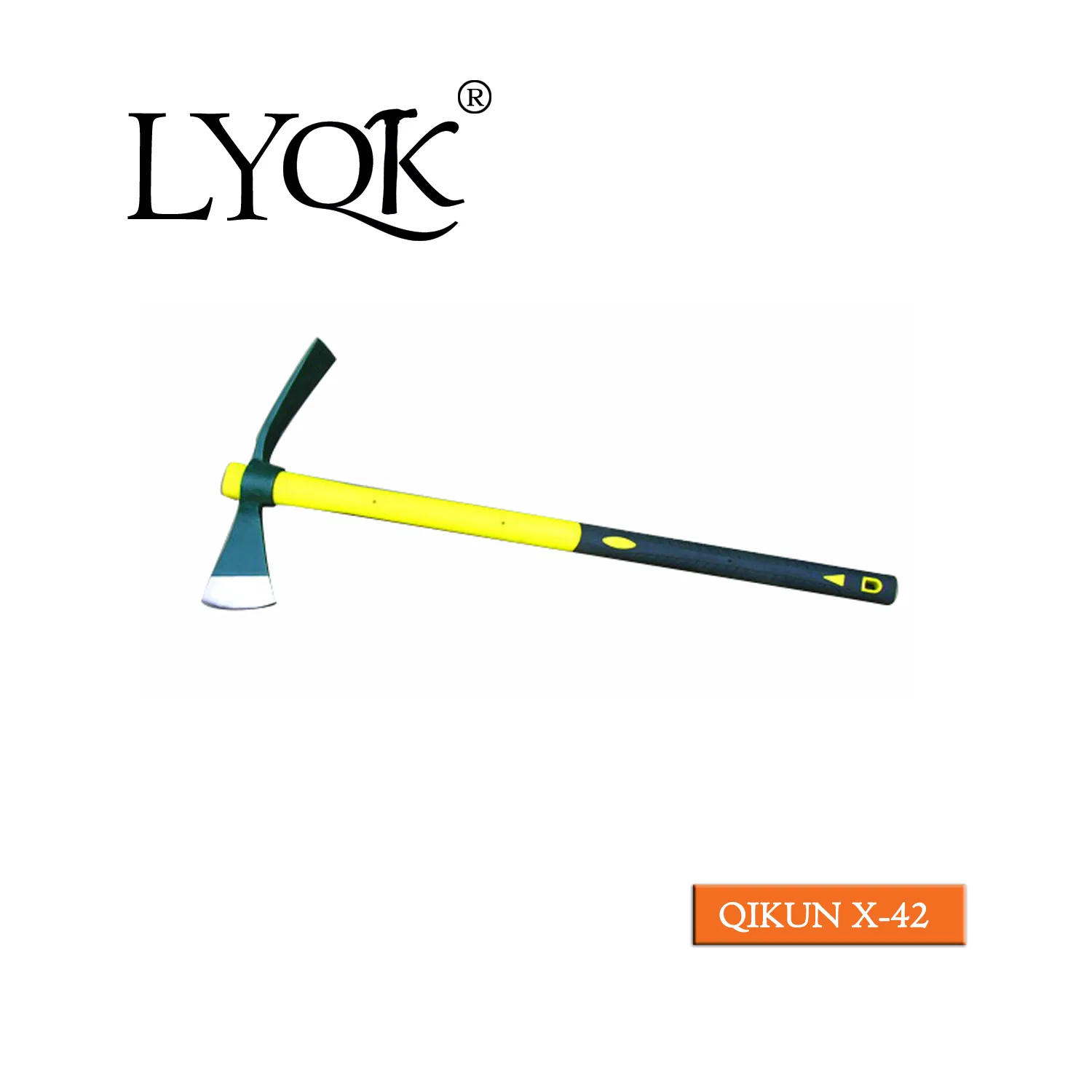 X-38 High Quality Rail Steel 65mn Agriculture Farm Garden Hardware Hand Tools Pick Head Mattock Pickaxe