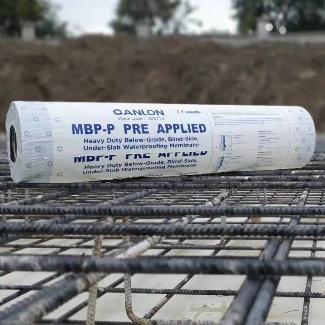 HDPE Pre-Applied Membrane for Foundation Floor