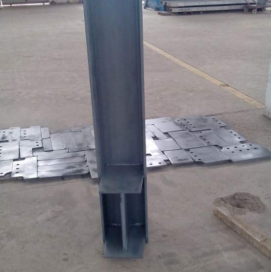 Bolt Connection Structural Steel I Beam/H Profile Steel Columns Manufacturer