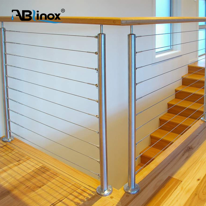 Hot Style Balcony Railing Stainless Steel Glass Railing Balustrade