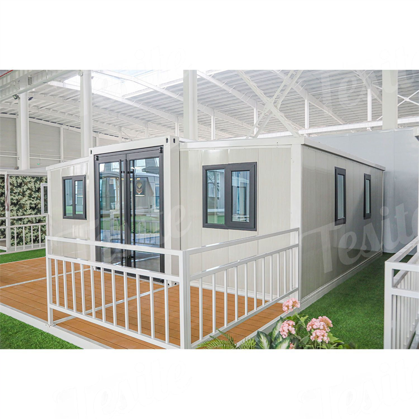 Customized Transportable Aluminium Glass Office House