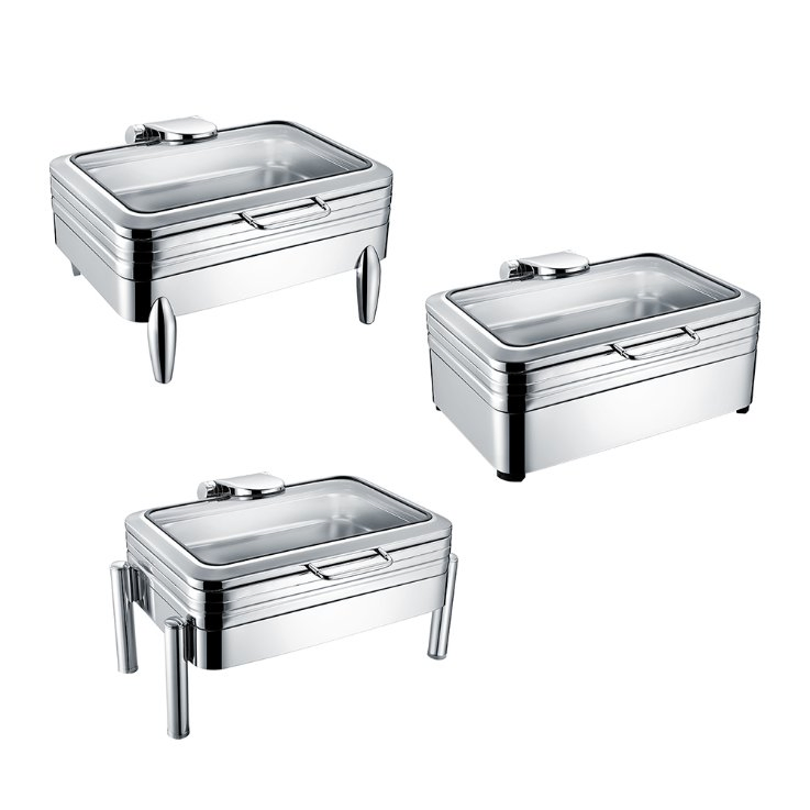 9L Yapamit Jiangmen Factory Full Size Buffet Warmer Buffet Chafer