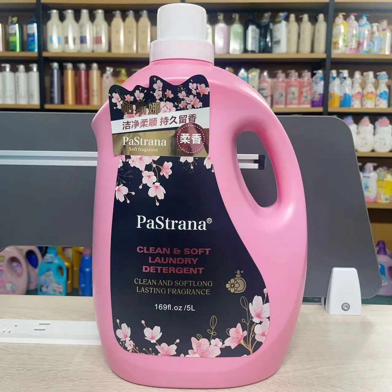 Floral Fragrance Lavender Rose Chamomile Antibacterial Laundry Detergent 5L