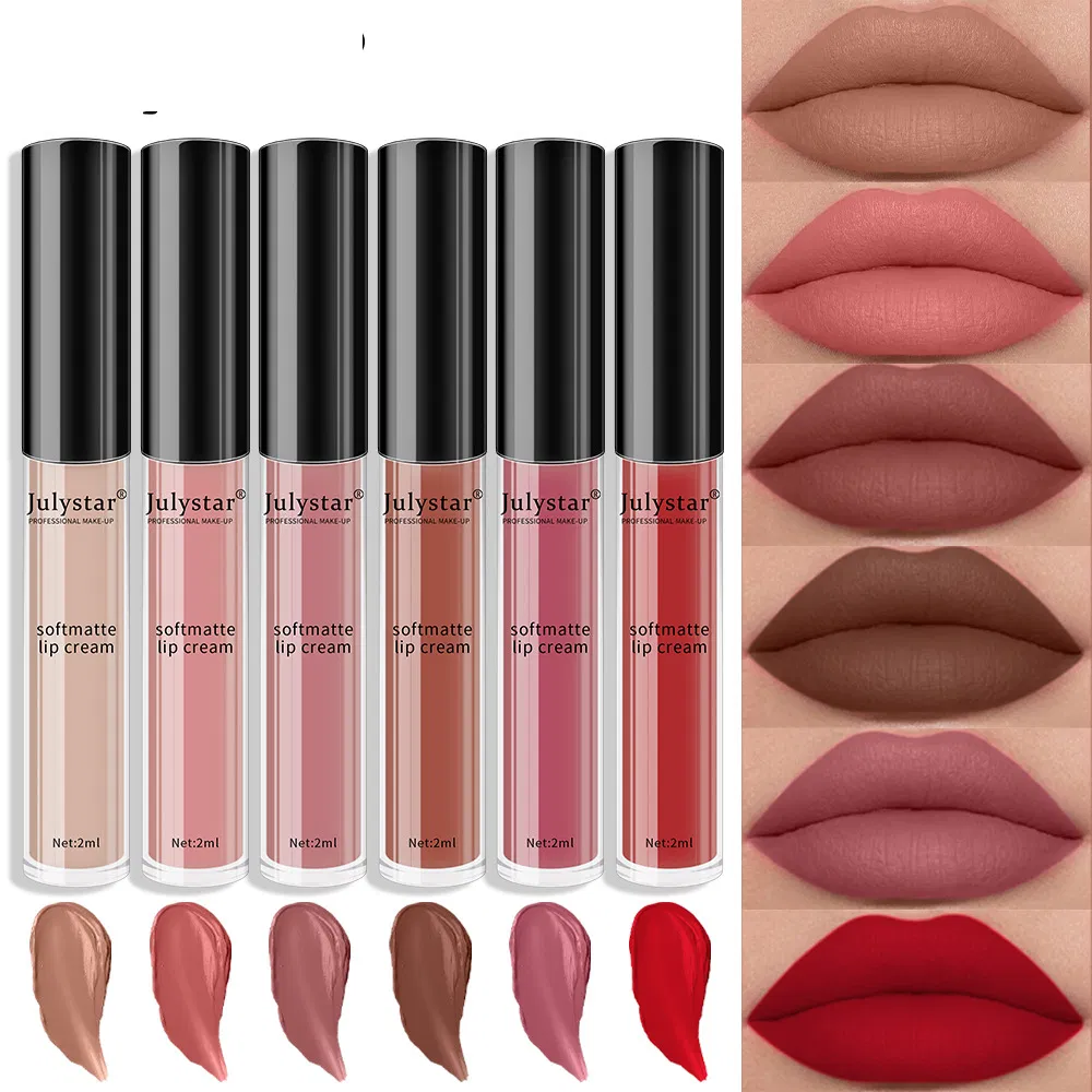 Christmas Makeup Does Not Fade Does Not Stick Cup Fog Surface Matte Glaze European and American Lipstick Lip Gloss