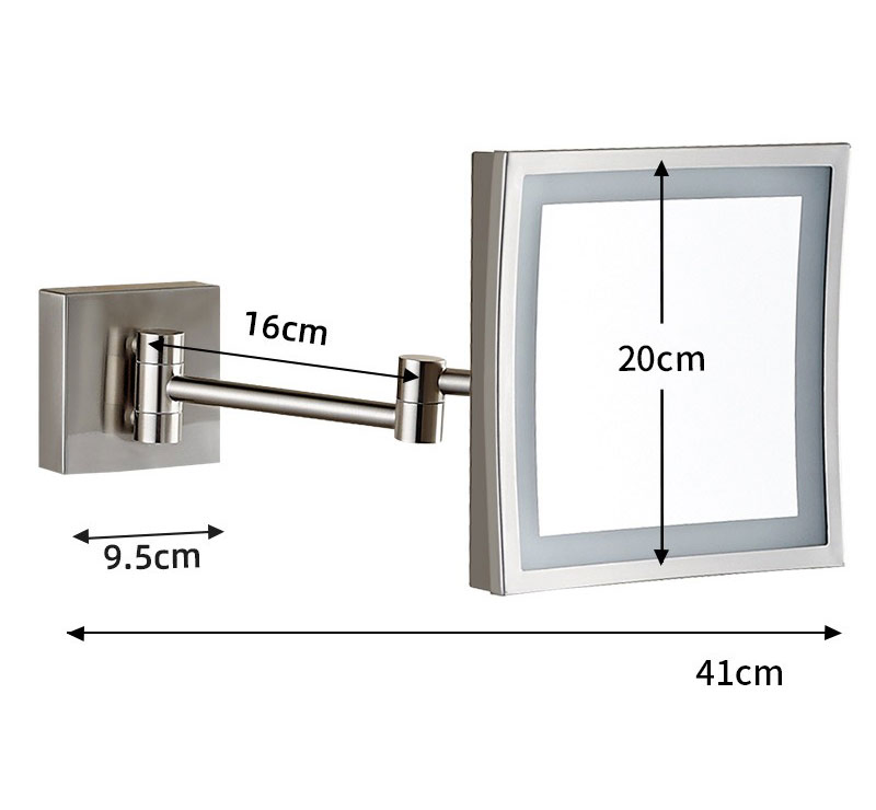 Home Decor Consumer Electronics LED Glass Illuminated Makeup Mirror