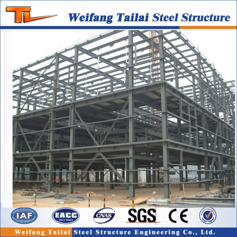 Multi-Stories Steel Stsructure Prefabricated House Steel Building