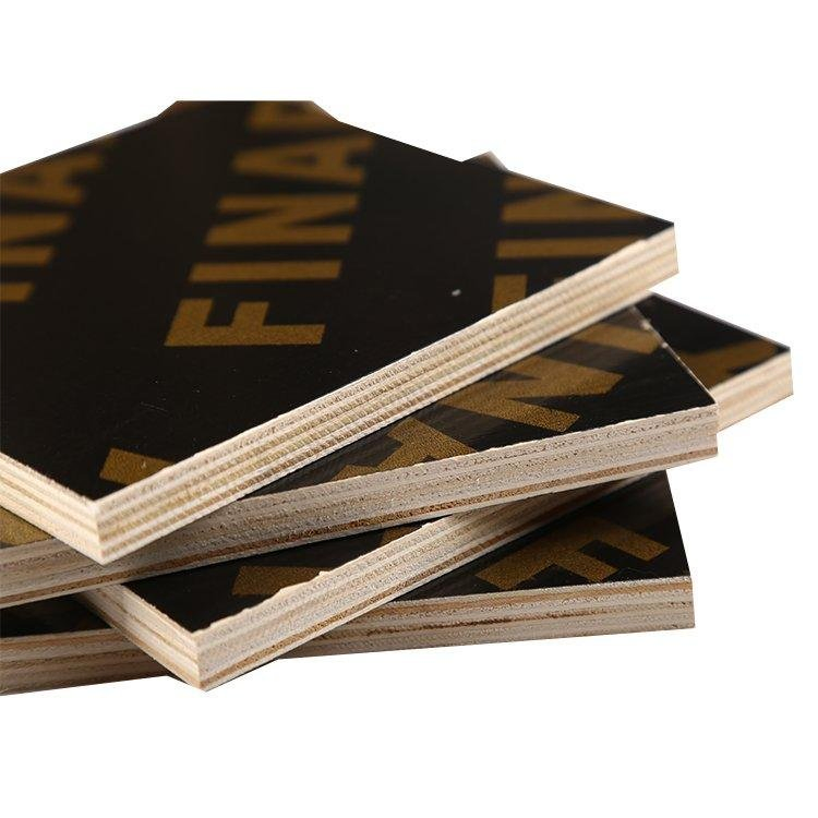Melamine Plywood Panel Poplar Core E1 Glue for Furniture