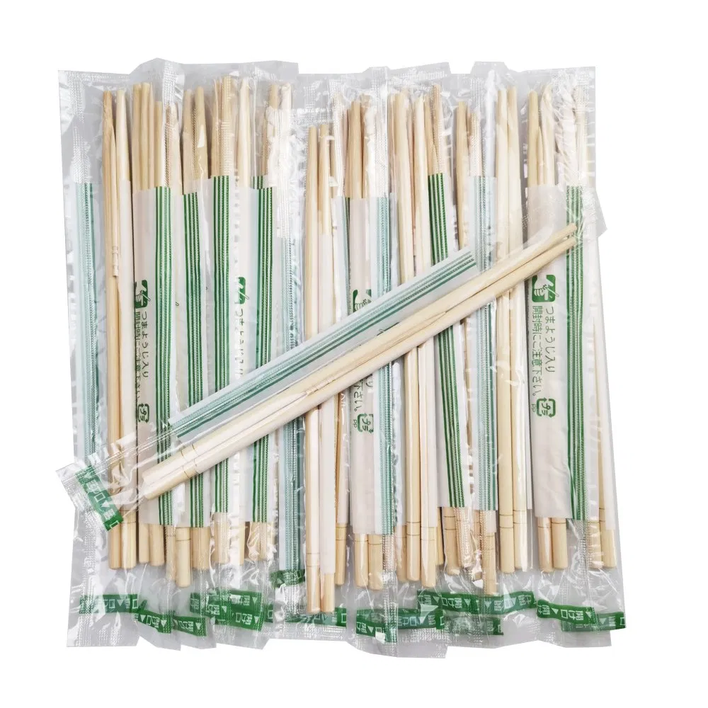 Accept Customized Logo Disposable Round Bamboo Chopsticks