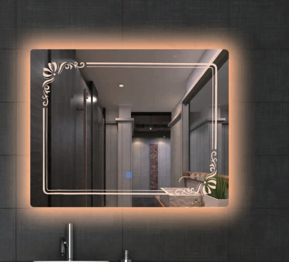 Modern Creative Home Decor Irregular Wall Mirror Large Dressing