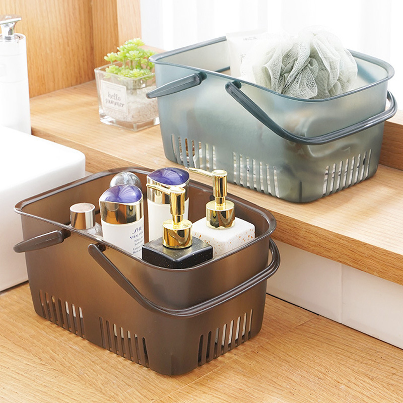Hot Selling Minimalist Plastic Hand-Held Laundry Basket