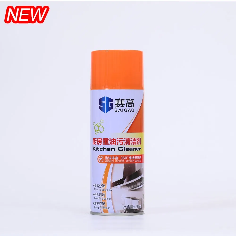 Household Kitchen Cleaner Magic Foam Spray Oil Stain Remover Cookware Cleaning