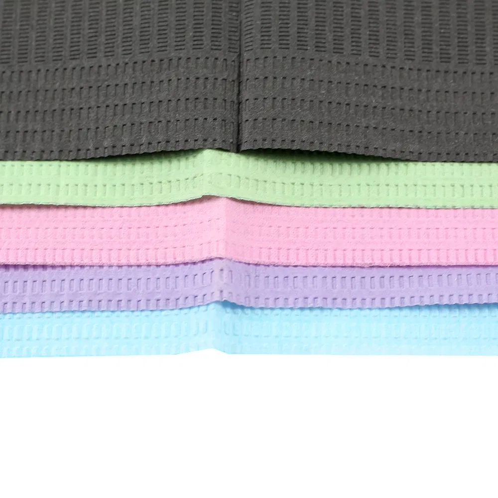 Unique Black Color Lap Cloths/Dental Bibs