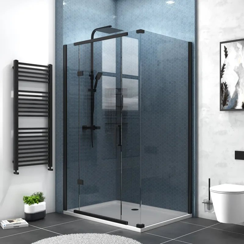 Durable Sliding Glass Shower Enclosure for Residential Bathrooms