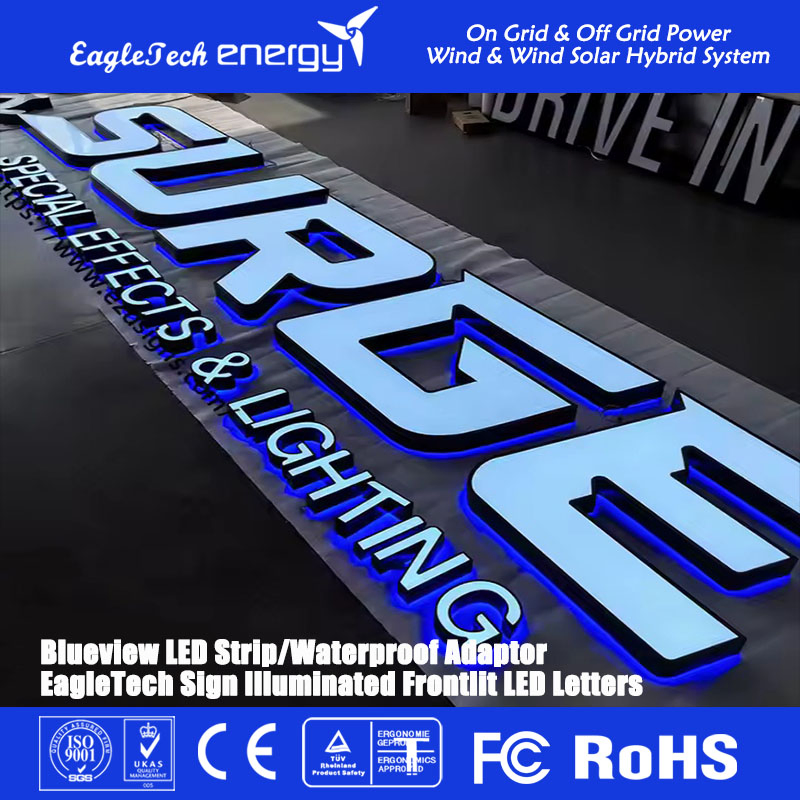 Decorative Sign Customized LED Letters and Channel Letters for Bar Shop Coffee
