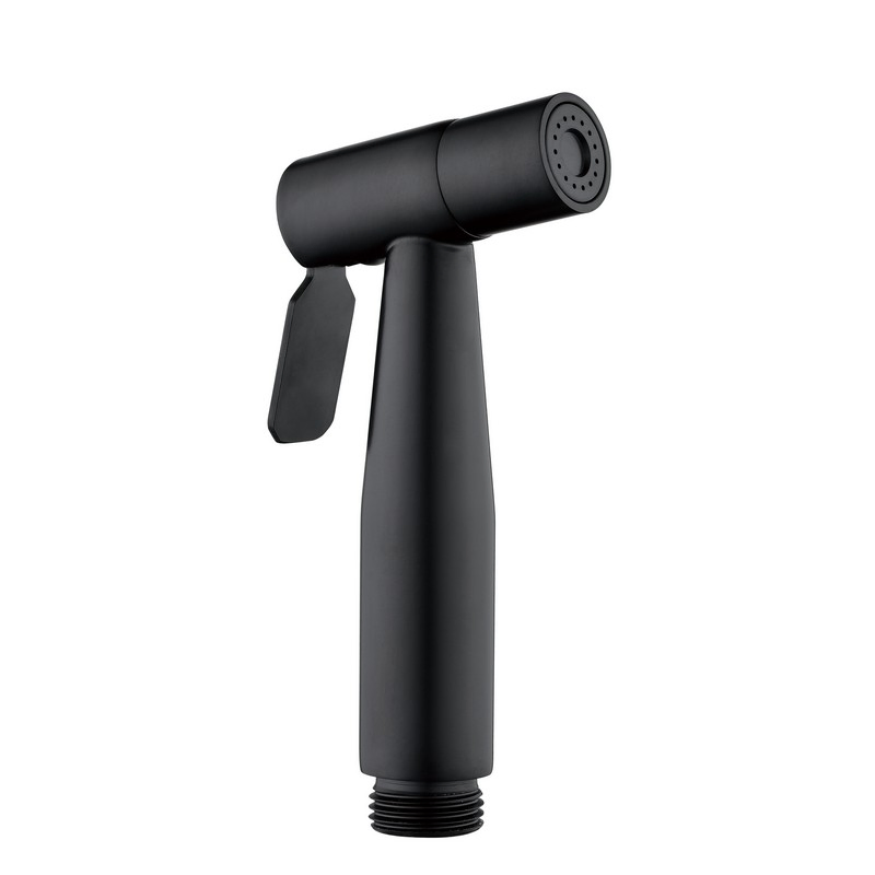 Modern Black Bidet Shattaf Spray Set for a Sophisticated Bathroom Experience