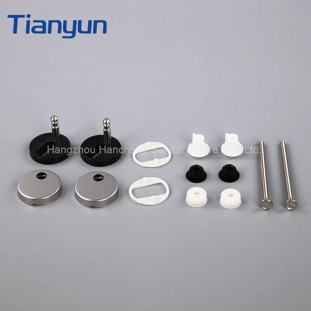 Easy Install Toilet Seat Accessories Fitting Ss Quick Release Hinges for Toilet Seat Cover