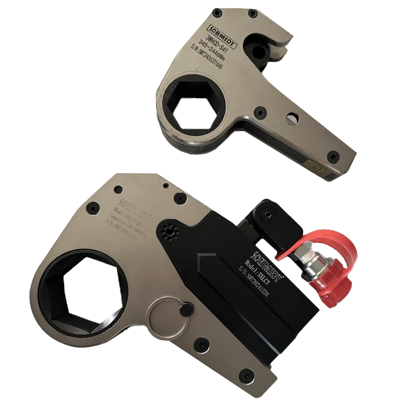 Schmidt High Speed Low Profile Cassette Hollow Hydraulic Torque Wench Tool Bolting Wrench for Oil/Wind/Power Industry