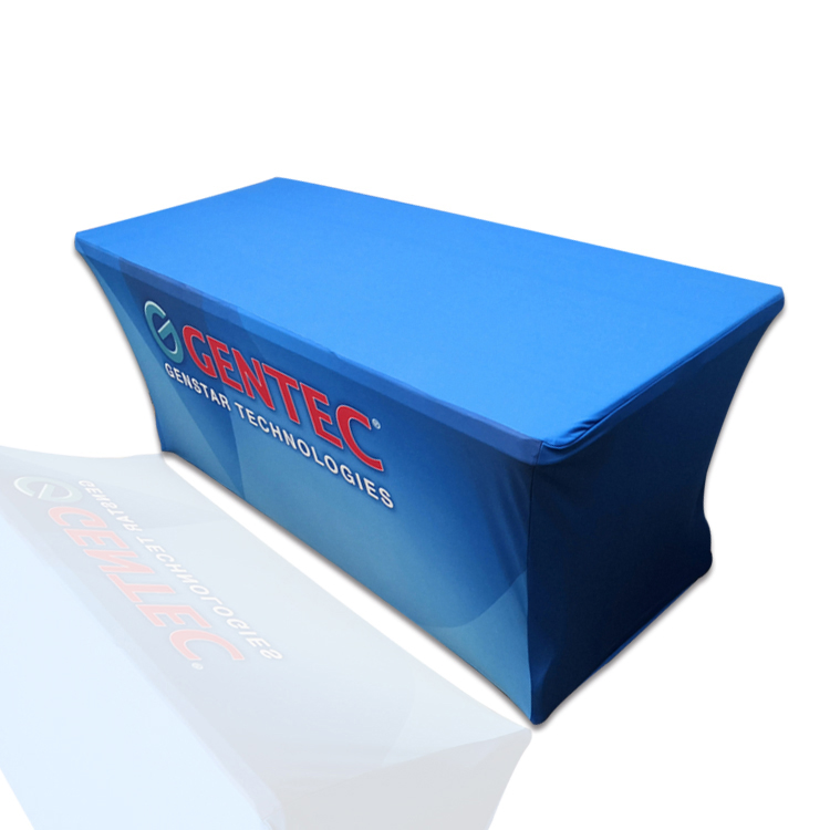 Customized Trade Show Table Cloth Factory Tablecloth Custom Design