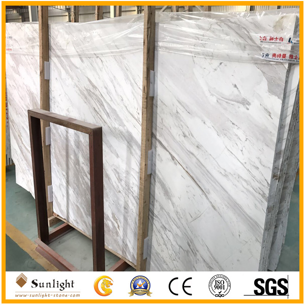 Natural Stone Greece Old Volakas White Marble for Slab, Countertop
