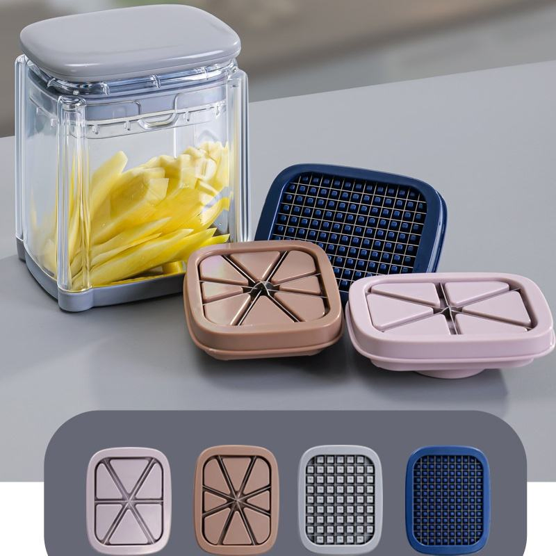 Тёрка овощерезка 4-лезвия и 2-лезвия для овощей и картофеля фри