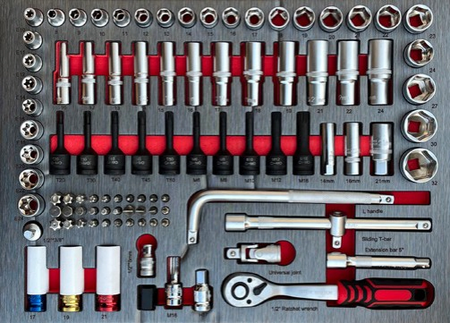 Профессиональный инструментальный тележка для автосервиса