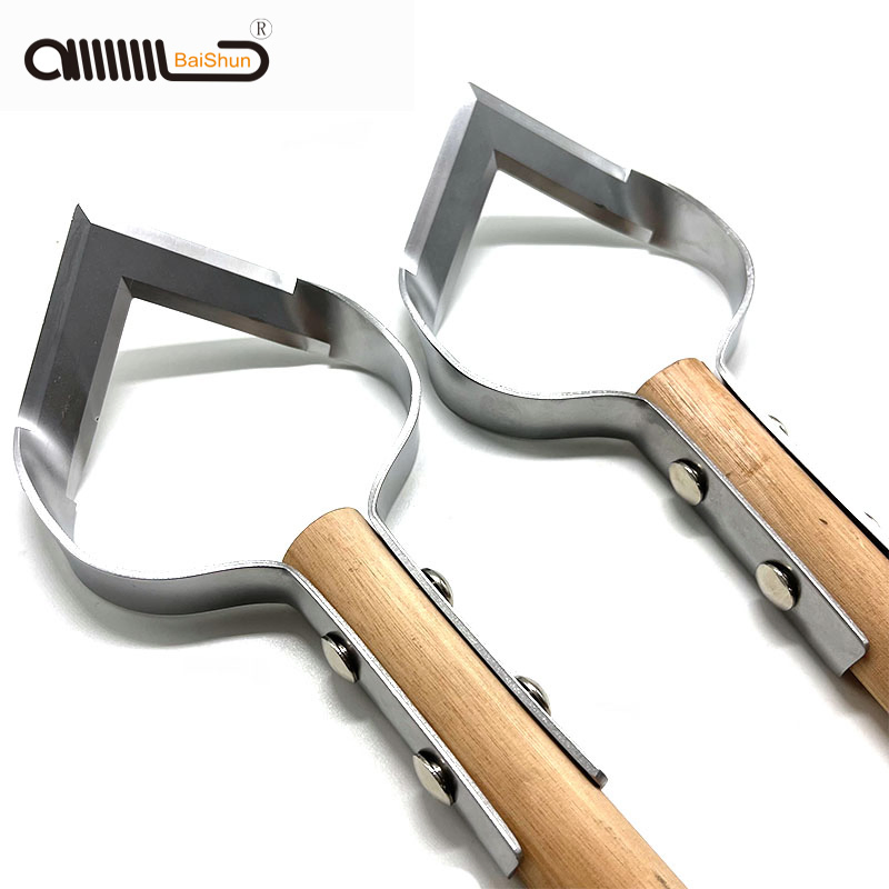 Short Long Handled Agricultural Gardening Tools Garden Push Pull Hoe Hand Weeder