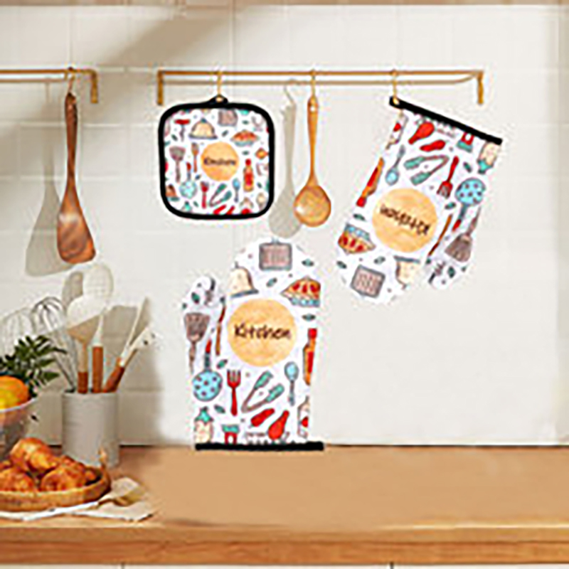 High-Temperature Resistant Gloves, Kitchen Steamer and Microwave Oven Gloves, Baking Anti-Heat Gloves