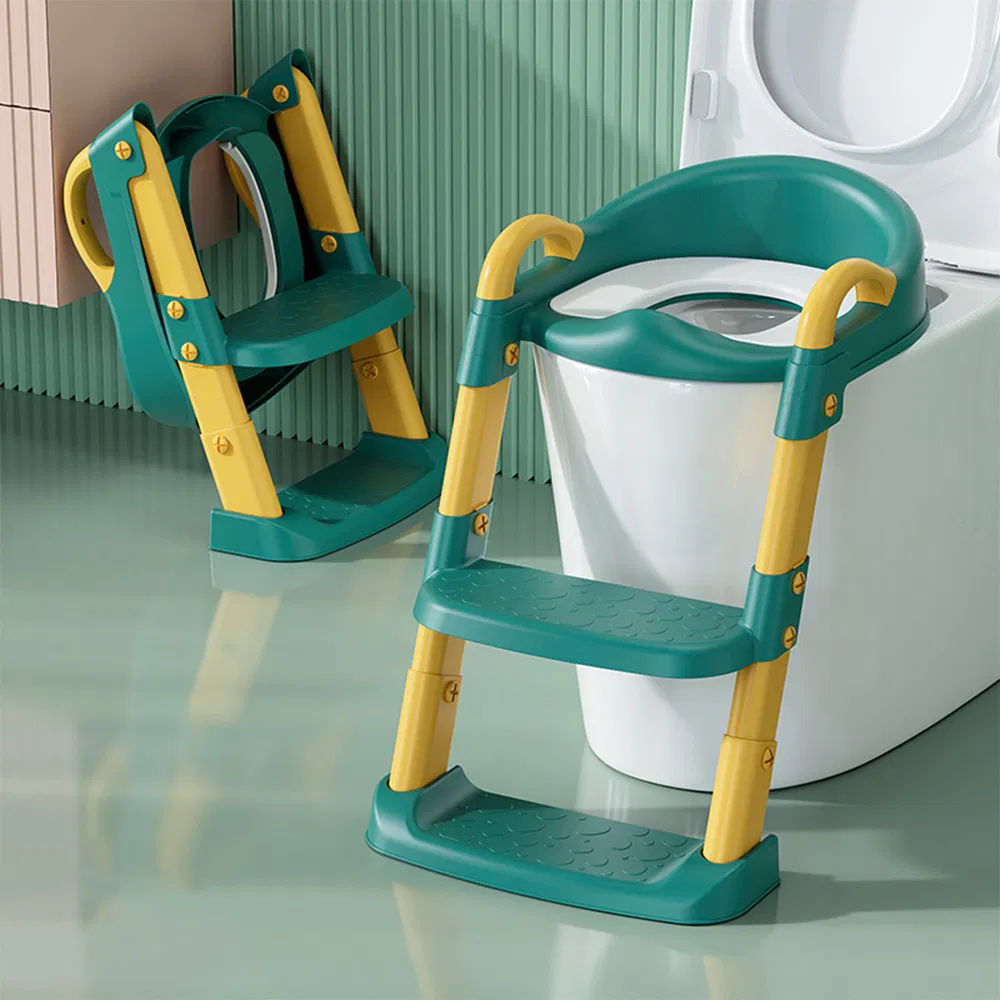 Multi-Function Children Toilet Folding Baby Armrests Assisted Potty