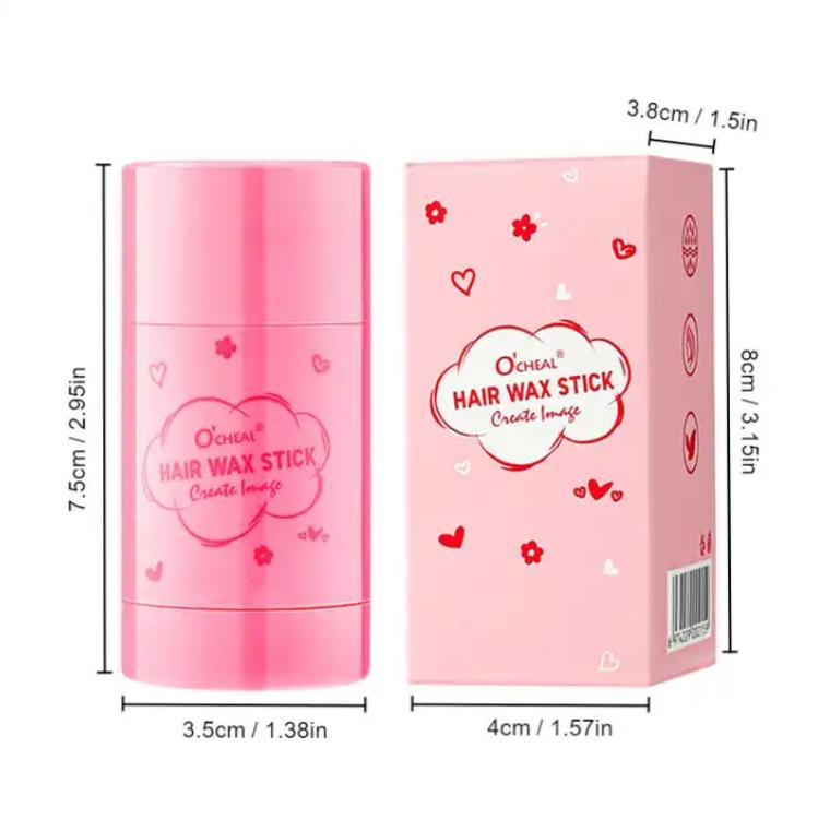 OEM Solid Styling Hair Wax Stick Crushed Hair Finishing Balm Long Styling Hair Finishing Stick Styling Balm Wholesale Makeup