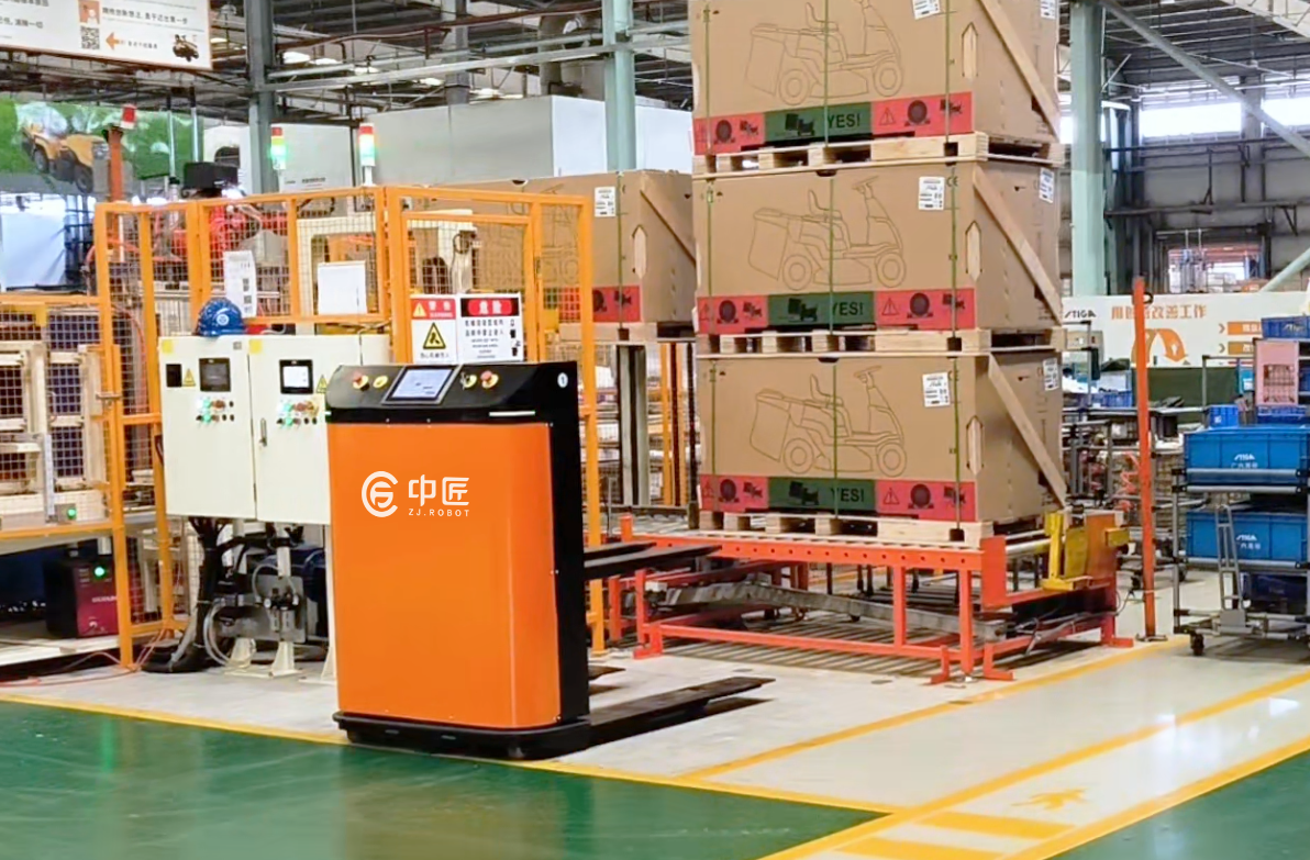 Unmanned Forklift Agv - Intelligent Handling Robot with 100kg to 2000kg Capacity