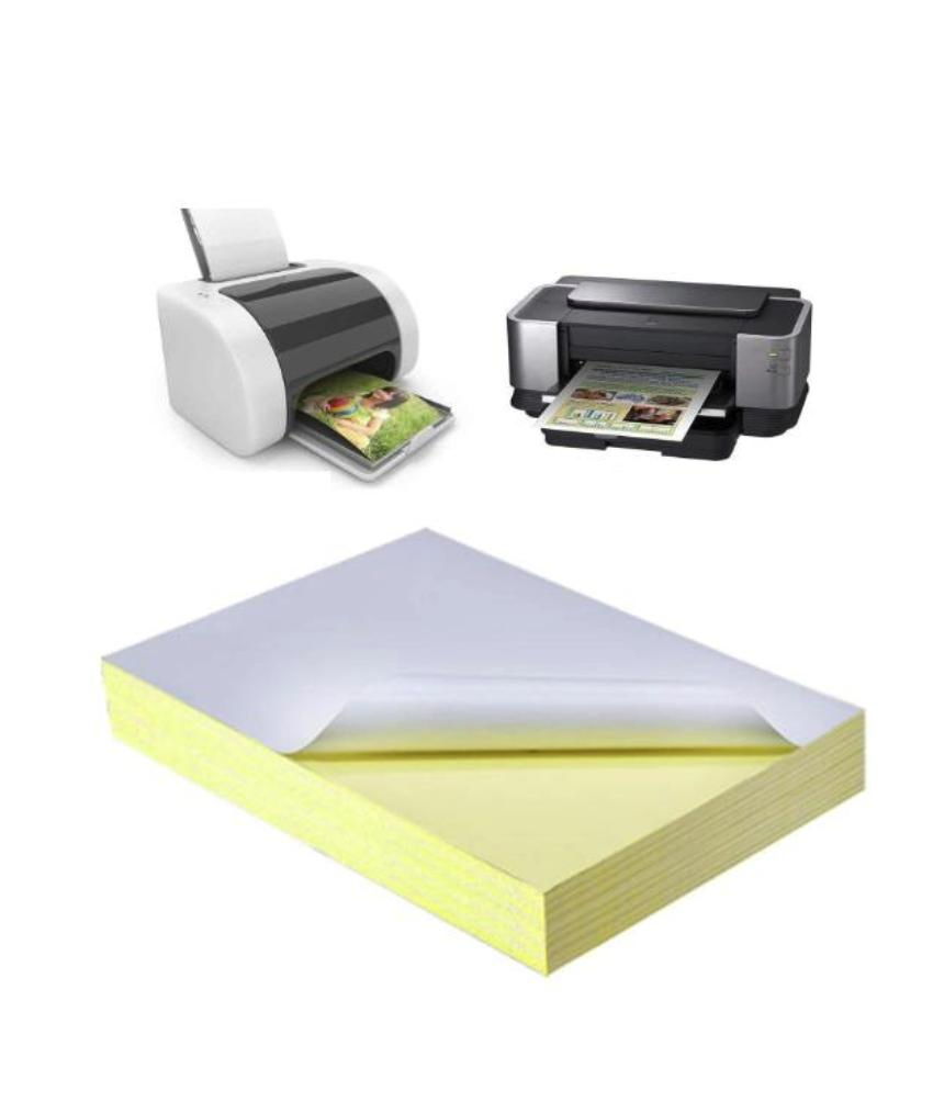 A4 Glossy Self-Adhesive Labels for Marking and Identifying Packaging of Items