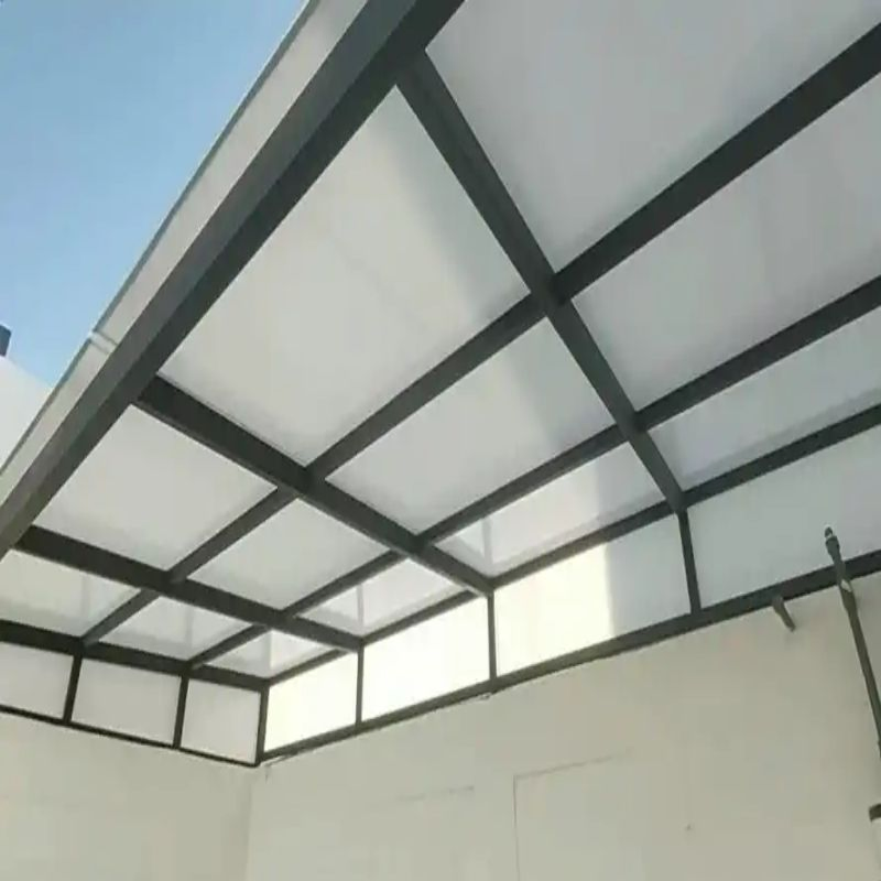 Custom Colour Solid Polycarbonate PC Sheet Embossed Clear Polycarbonate Endurance Sheet for Greenhouse Walls and Roof