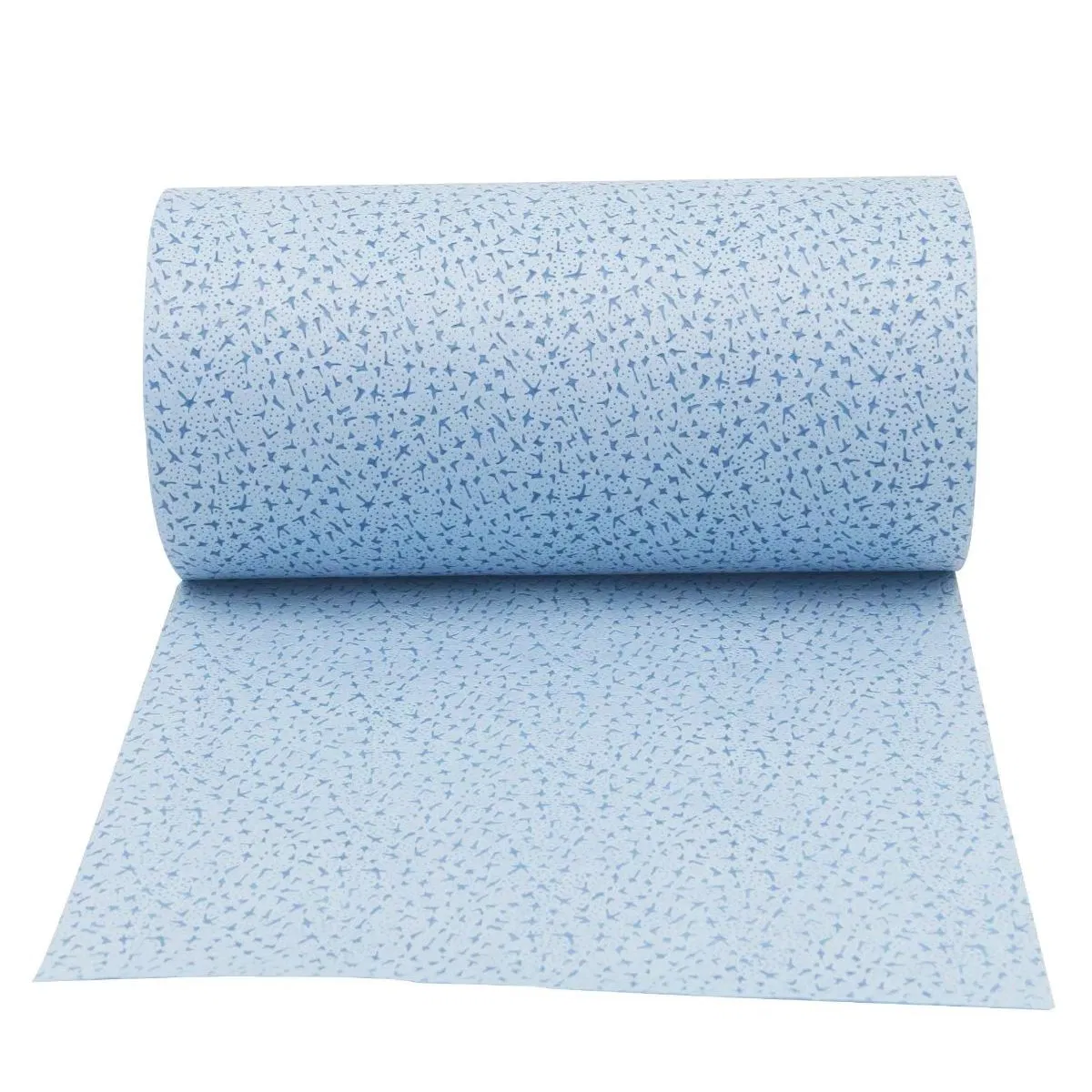 Kleenshare OEM ODM Heavy Duty Wipes Industrial Polypropylene Cleaning Wipe Meltblown Blue Workshop Paper Towel Industrial Cleaning Dry Cloth Oil Absorbent Roll