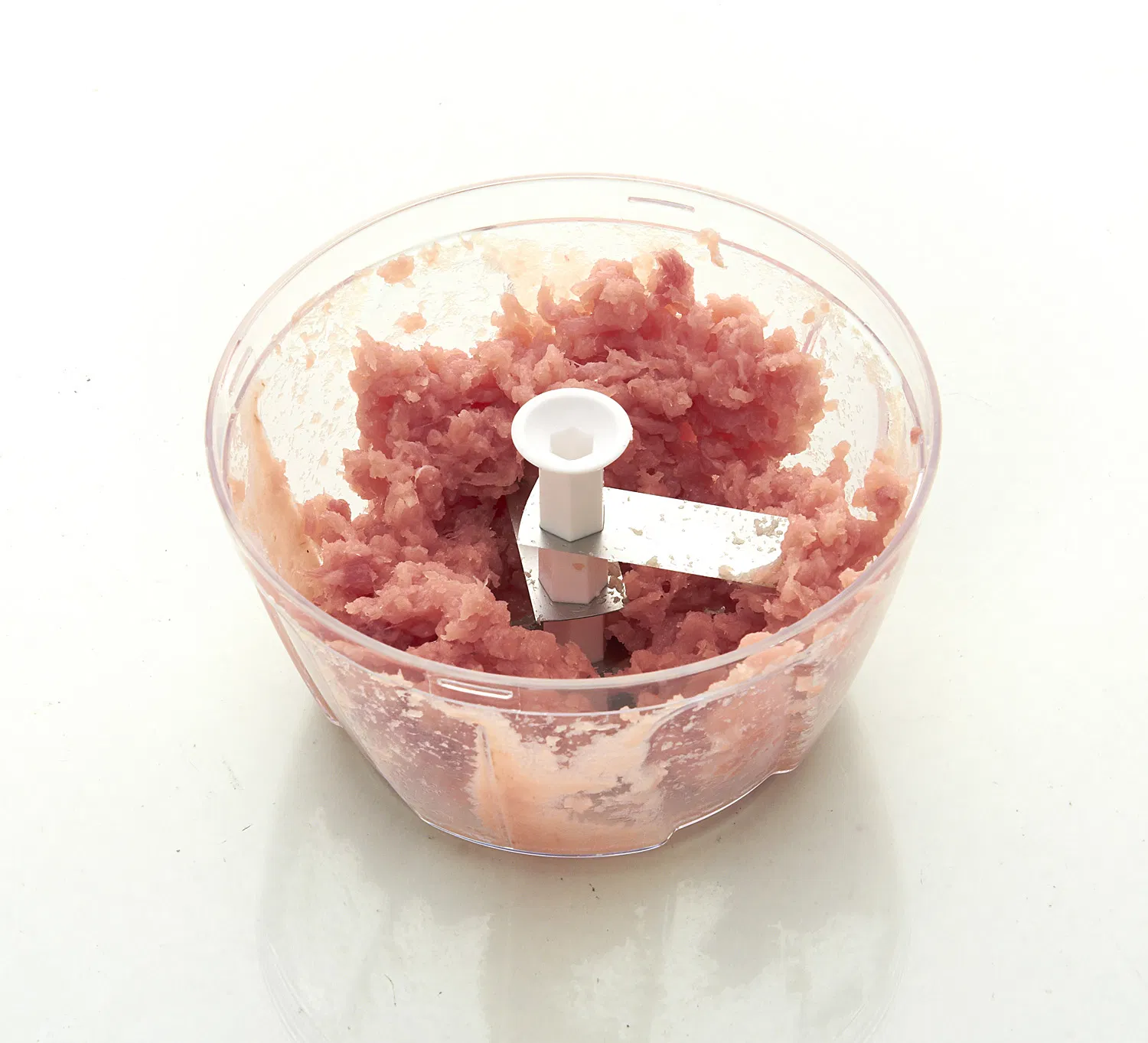 520ml Manual Hand-Powered Crank Vegetable Chopper Mincer Cutter with Clear Containerstring Chopper