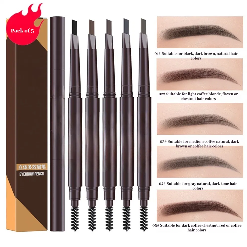 Slim Spiral Twist Brow Pencil with Ultra Fine Point for Hair Strokes