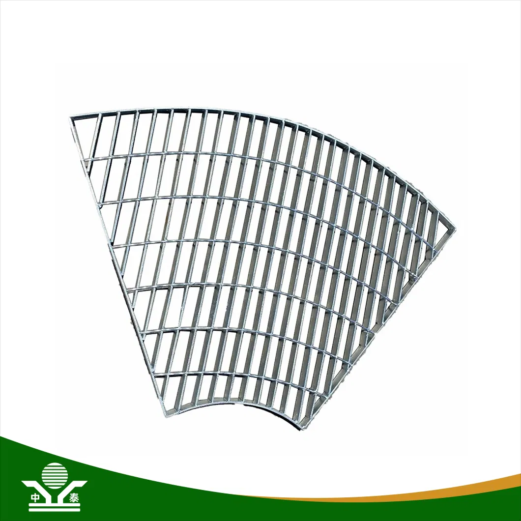 Zhongtai Square Shape 1" X 5/16" China Steel Drain Grates Suppliers Hdsgw22-02 Galvanized Mild Steel Grating Used for Industrial Truck