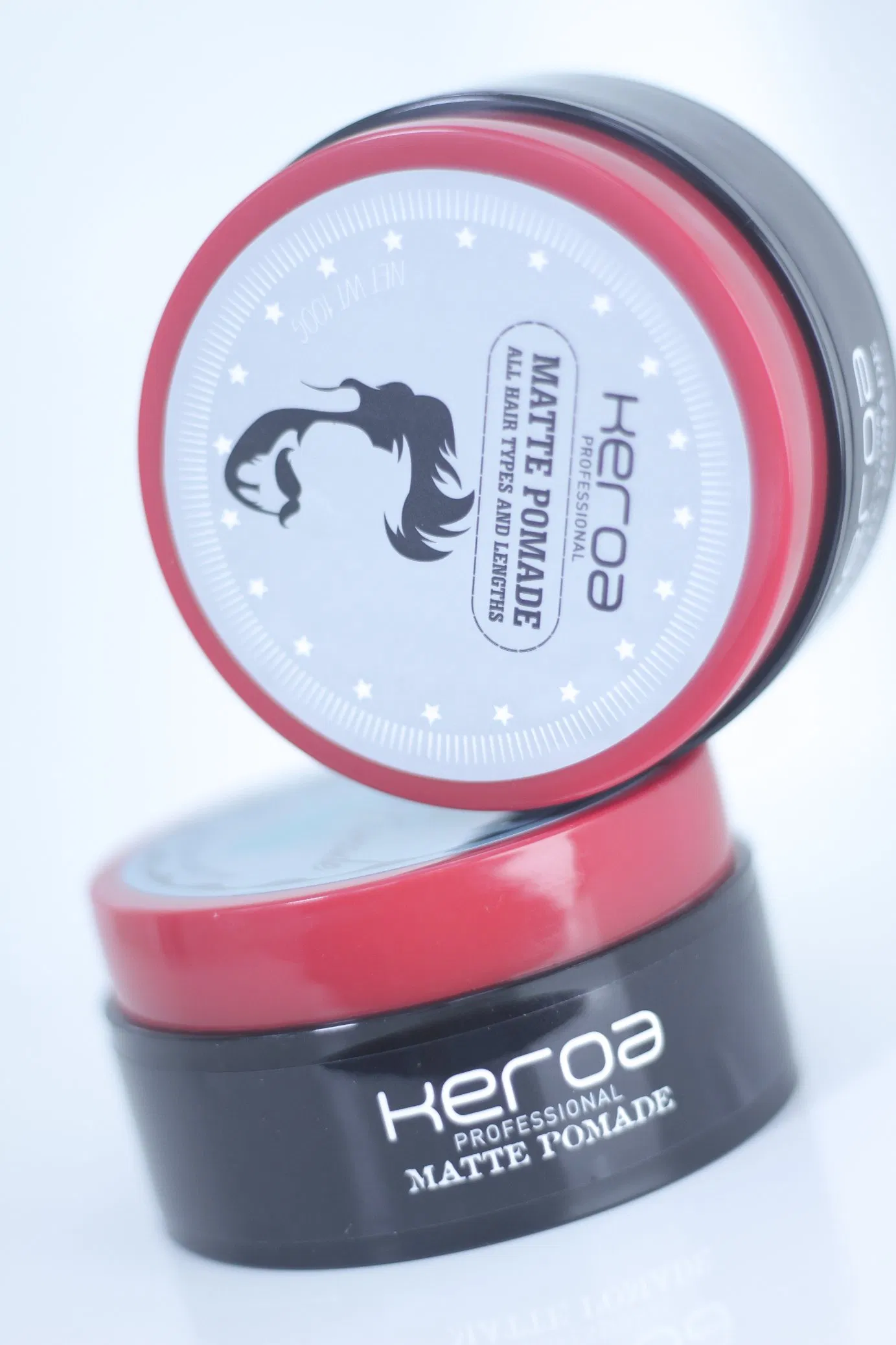 Private Label Hair Styling Products Strong Pomade Strong Edge Control Hair Wax