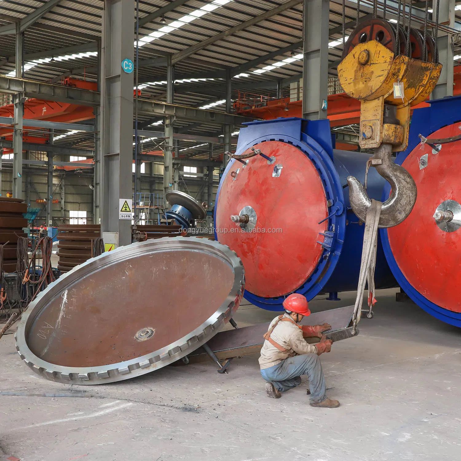 Autoclave for Automatic Lightweight AAC Block Plant