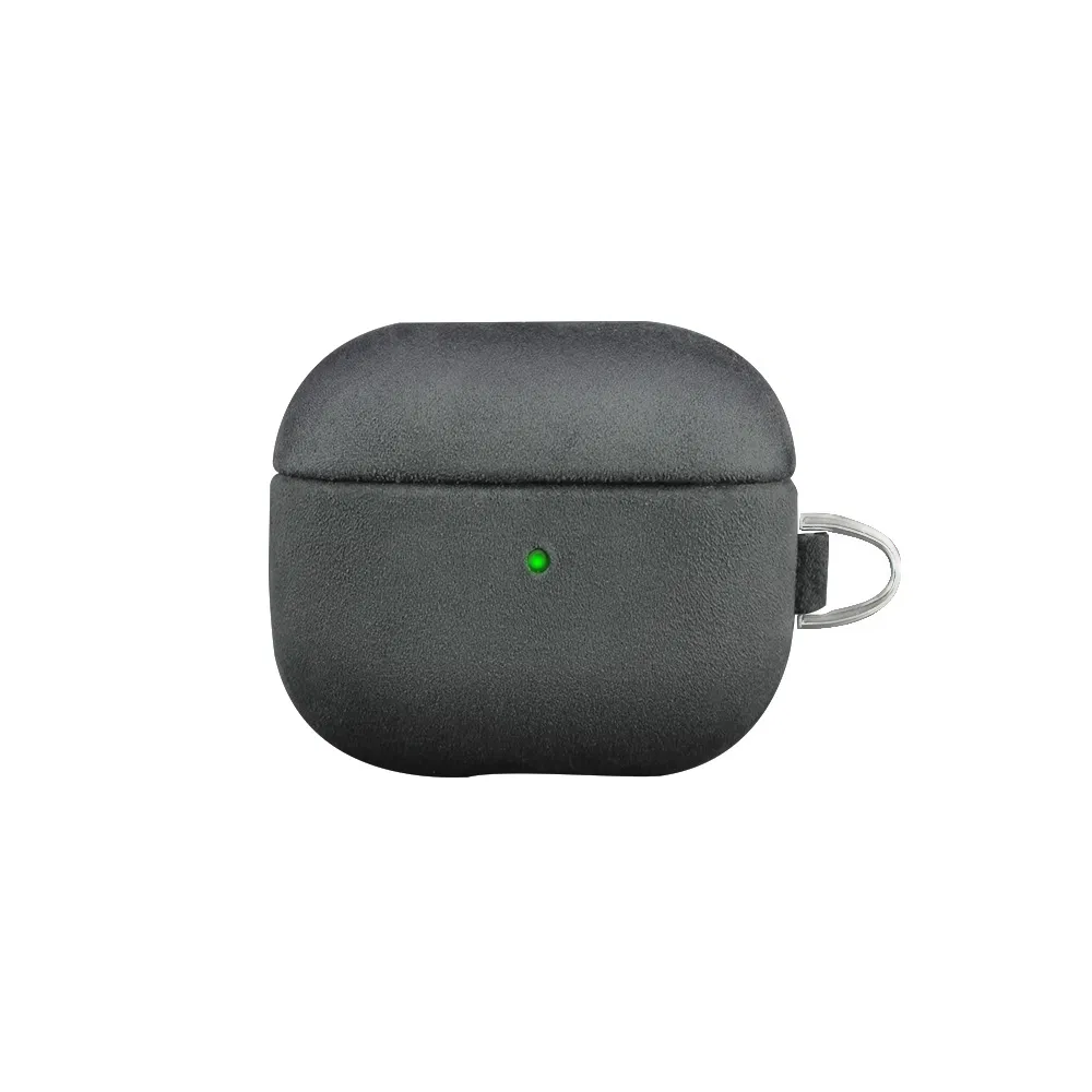 Solid Color Suede Earphone Case for Airpods 1/2 Cover Bluetooth Earphone Protector PRO New 3rd