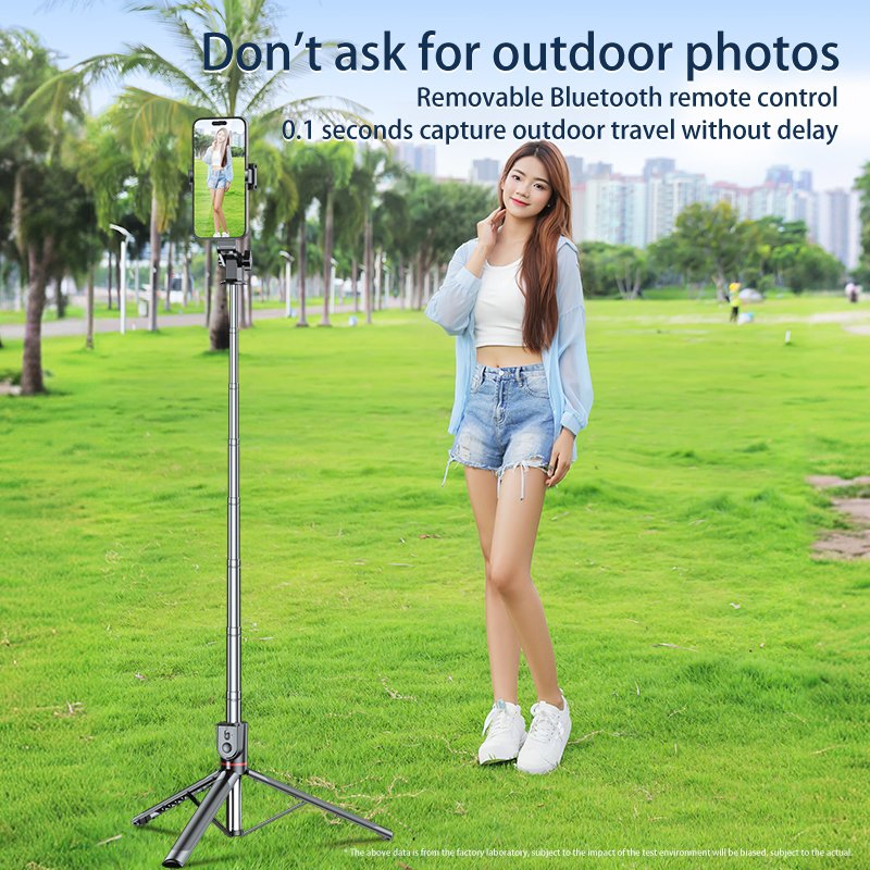 Беспроводной штатив-селфи палка 3 в 1